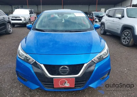 2021 Nissan Versa Sv Xtronic Cvt z USA, uszkodzony, nr VIN 3N1CN8EV2ML872158